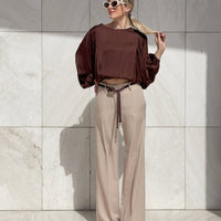 PANTALONE LYDIA VANIGLIA