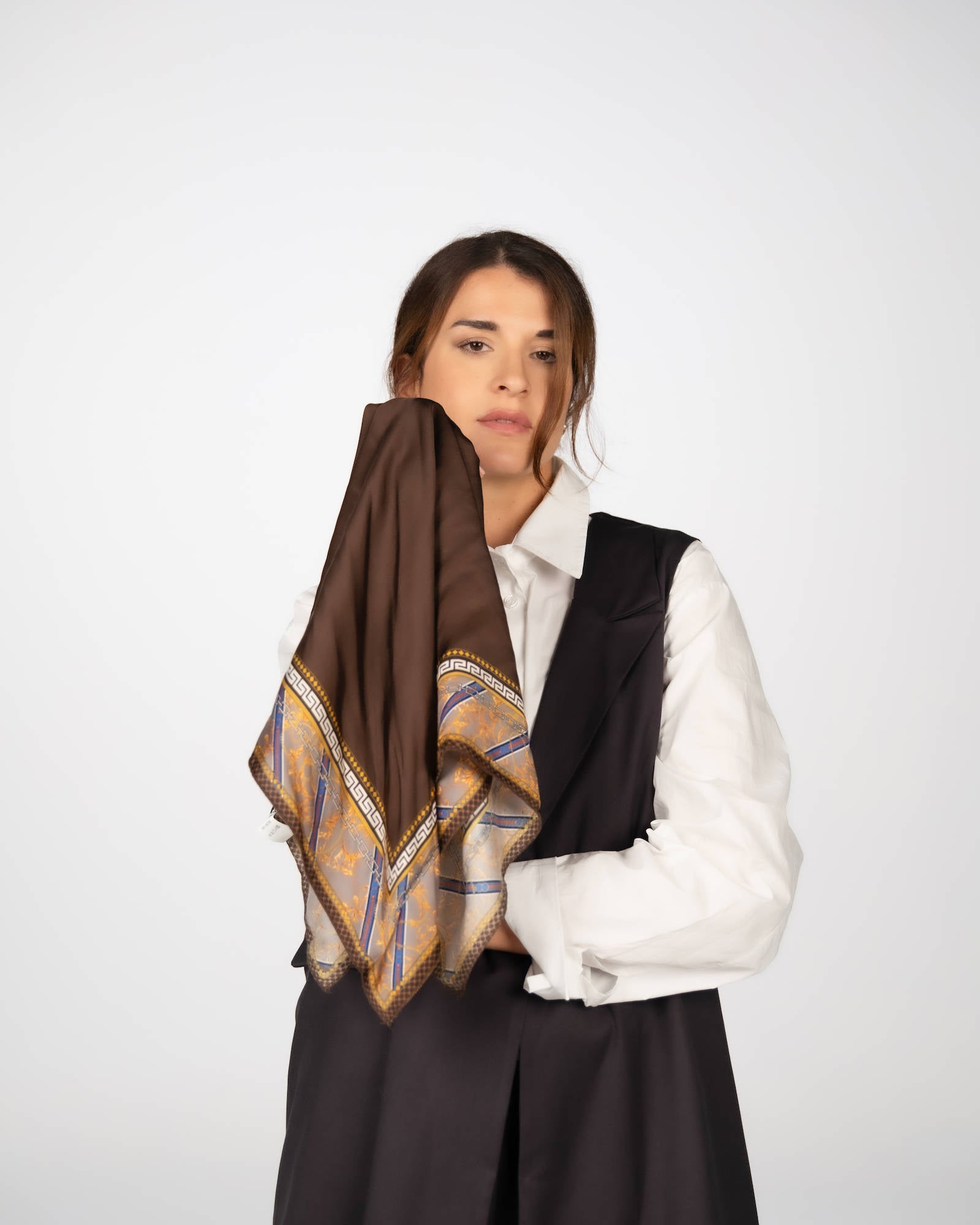 FOULARD TERRY STEMMA NUTELLA