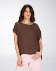 BLUSA GIGLIO CHOCO