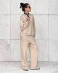 PANTALONE FELPA KENSIT SABBIA