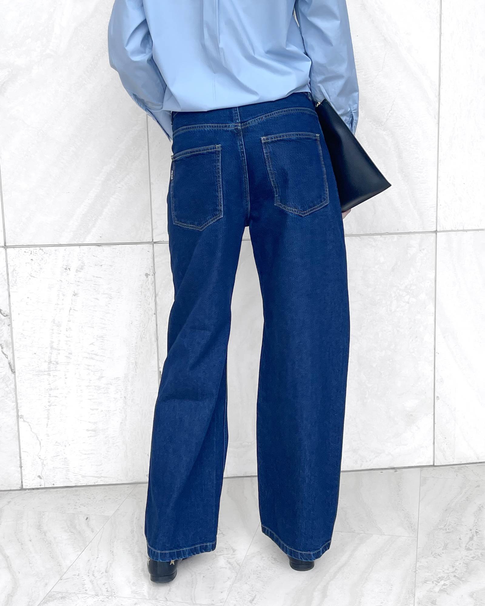 DENIM BALLOON MILANO INDACO