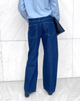 DENIM BALLOON MILANO INDACO