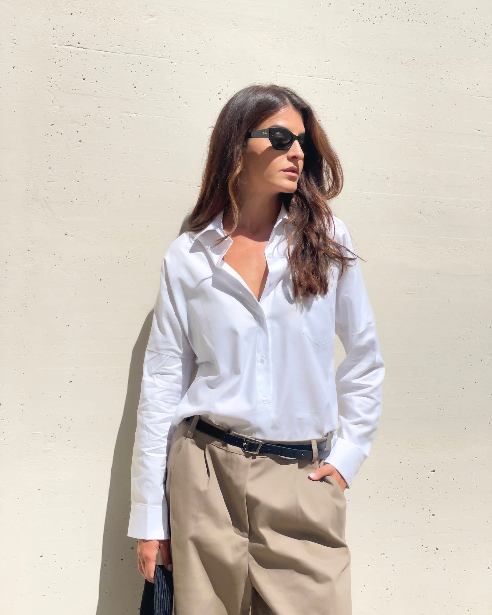 CAMICIA KAREN OXFORD OFF WHITE