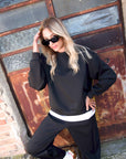 FELPA LIAM NEOPRENE NERO