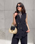 GILET COHEN BLACK