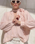 BLUSA IN GEORGETTE EUDORA ROSA