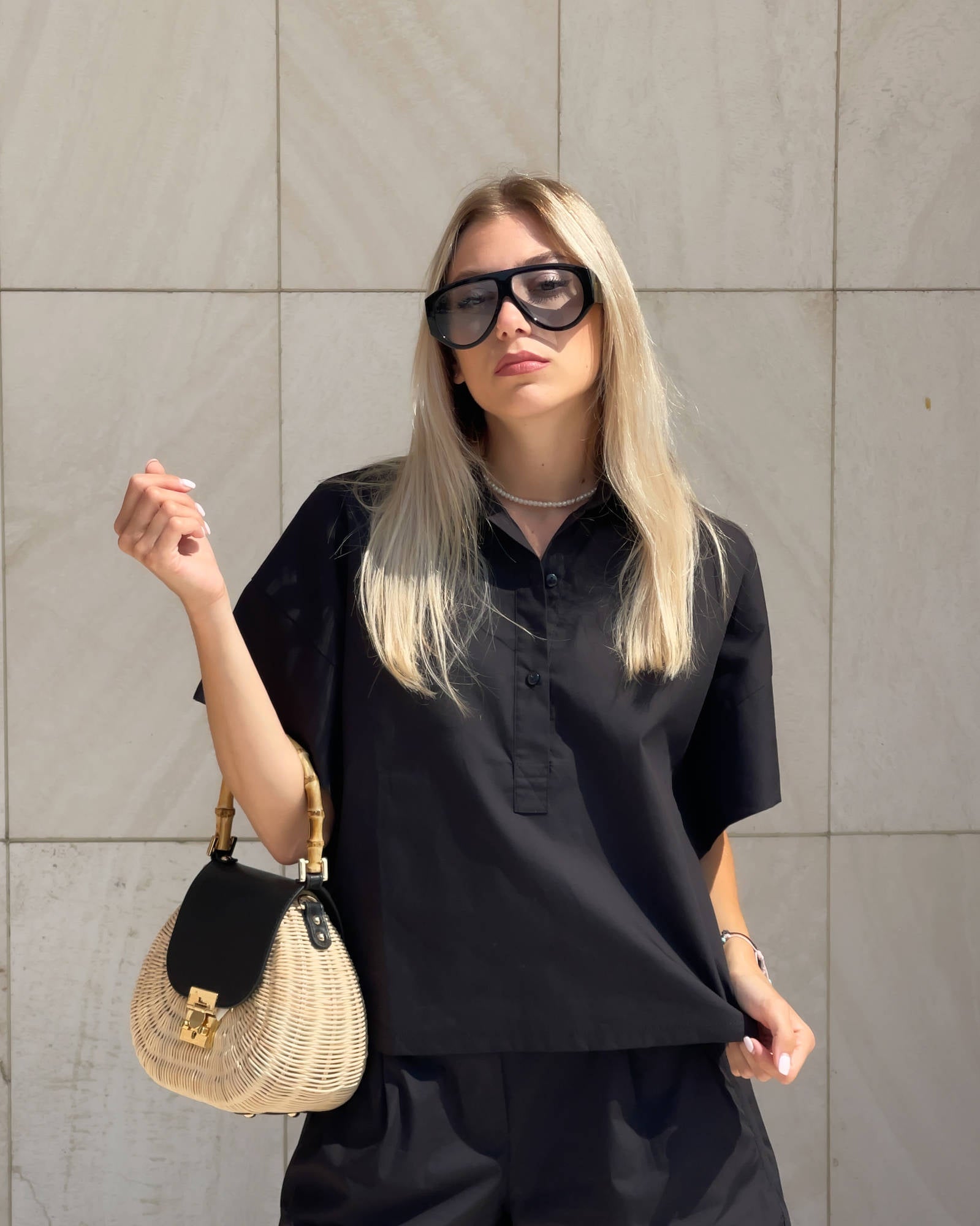 BLUSA SARAH NERO