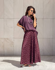 BLUSA VIVIAN VINO