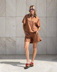 BLUSA SARAH MOCHA