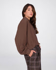 CAMICIA GIGLIO CHOCO