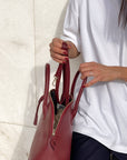 GABRIELLE BAG BORGOGNA