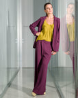 PANTALONE GIOVE BORDEAUX