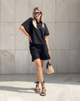 BLUSA SARAH NERO