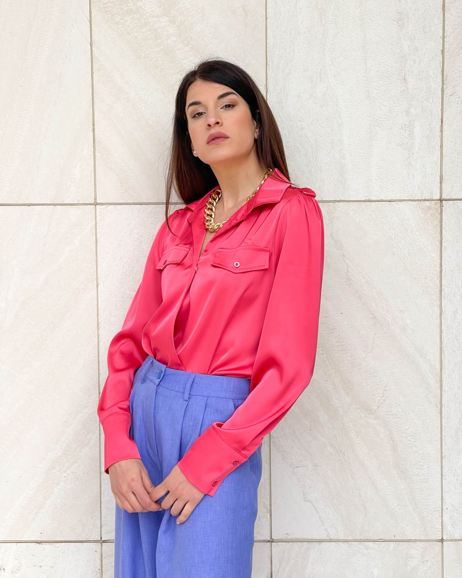 CAMICIA BODY ISABELLE CORAL