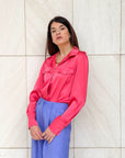 CAMICIA BODY ISABELLE CORAL