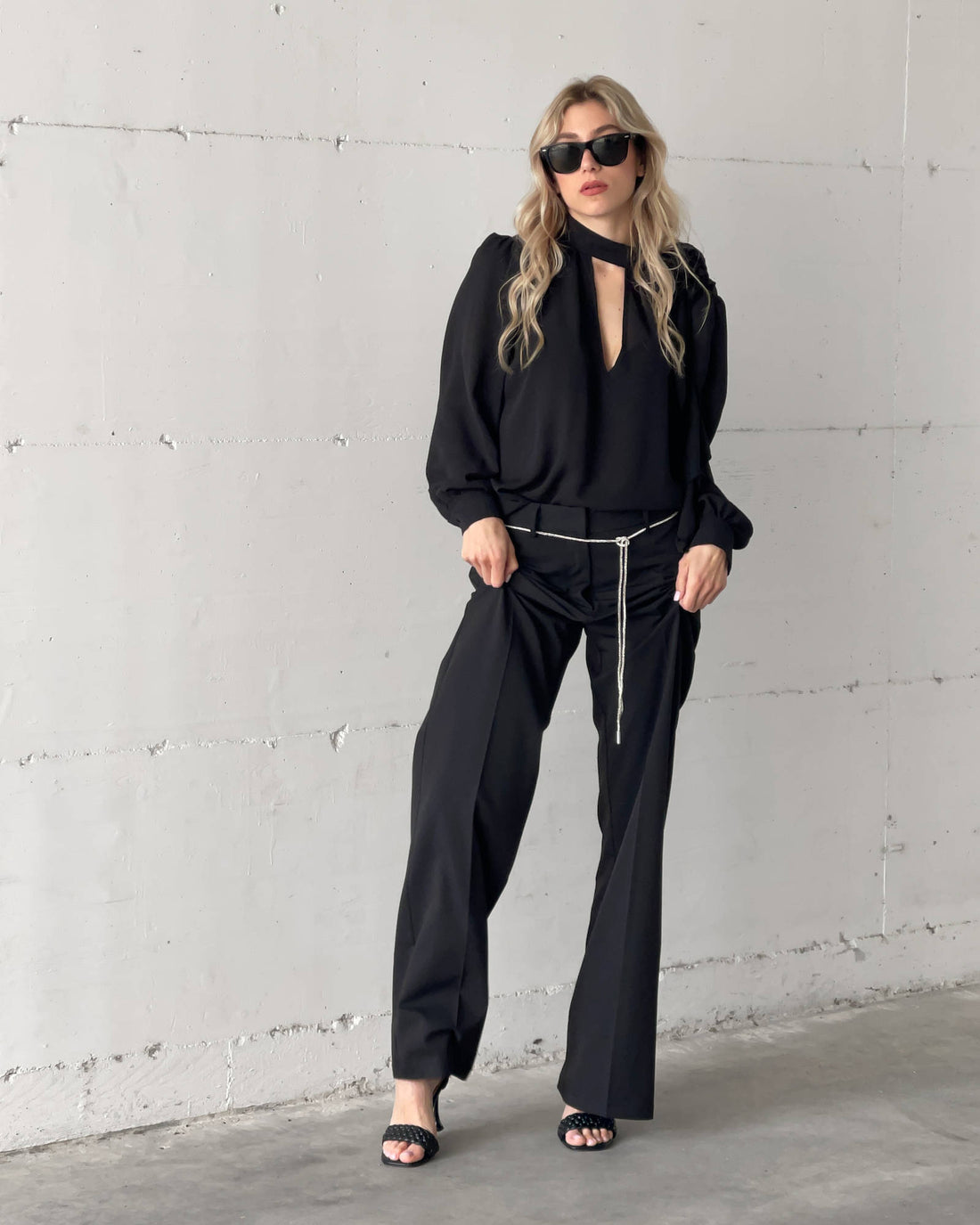 PANTALONE LYDIA NERO