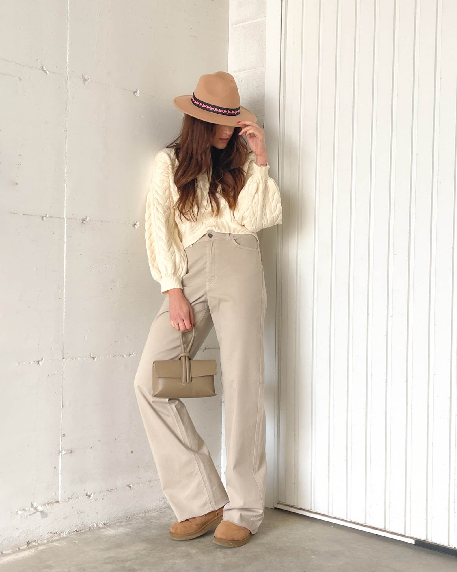 PANTALONE ROXANNE CHINO SAND