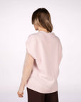 GILET IN LANA ARIEL ROSA