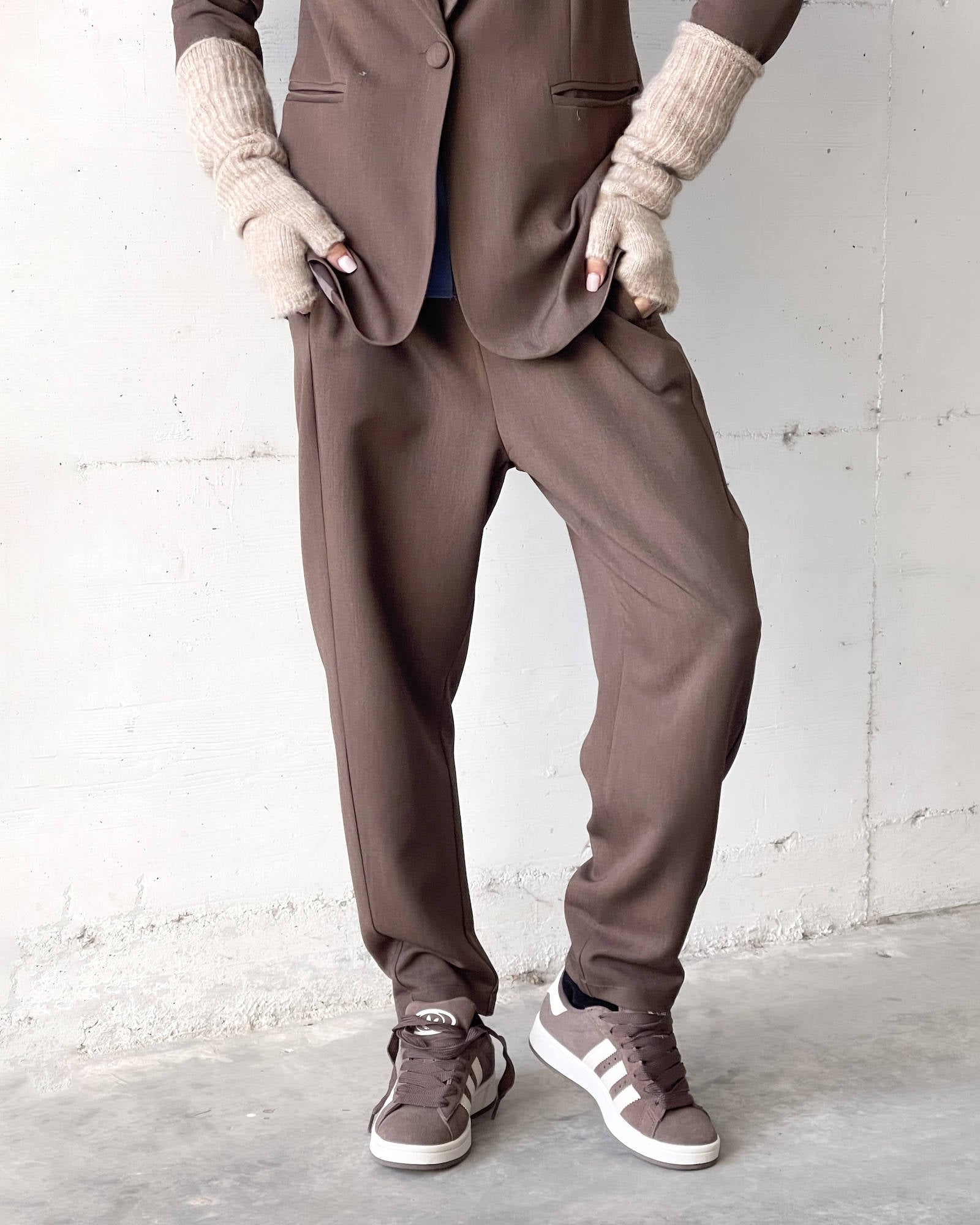 JACOB TROUSERS COFFEE