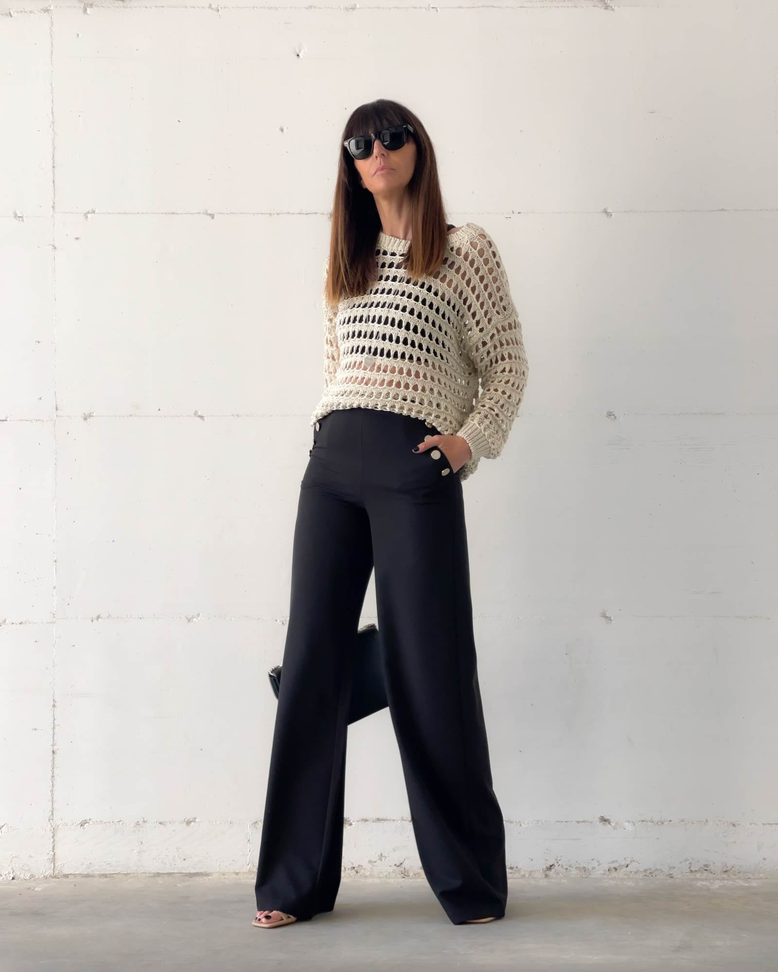 PANTALONE MARLENE NERO