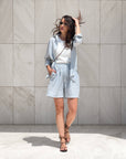 CAMICIA LEVANTE CELESTE