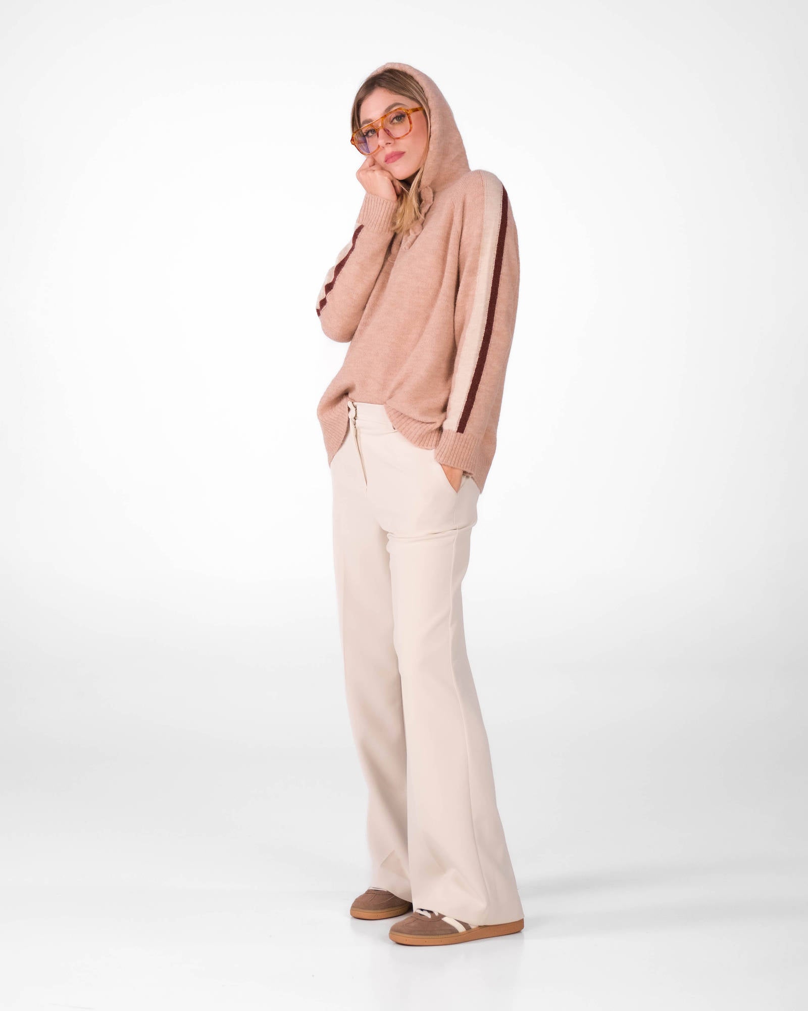 PULL TABATA ROSA PANNA RUGGINE