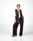 PANTALONE HENRI DARK BROWN