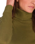 DOLCEVITA MARA IN MAGLIA FINE OLIVE