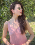 ORECCHINI CRYSTAL CUORE BLUETTE