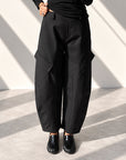 PANTALONE CARGO ALBIN NERO