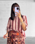 CAMICIA CORSICA ROSA VINO