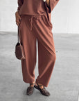 PANTALONE FELPA MOVIRA CAPPUCCINO