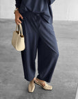 PANTALONE FELPA MOVIRA INDACO