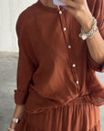 CAMICIA IN MUSSOLA PAULA BRANDY