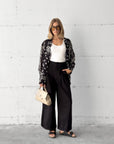 PANTALONE RAW NERO