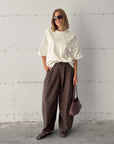 PANTALONE OVETTO COFFEE
