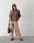 CAMICIA TOKYO MARRONE