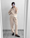 SET JANET JOGGER SAND