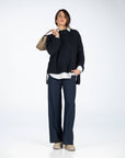PANTALONE GINEVRA BLU
