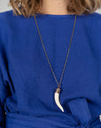 COLLANA CORLIN ORO AVORIO