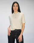 POLO IN MAGLIA POLINA SABBIA