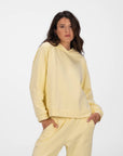 MAGLIA IN FELPA COIMBRA GIALLINO