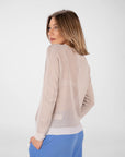MAGLIA HELENA BIANCO FANGO