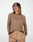 MAGLIA HELENA BRONZO GIALLO