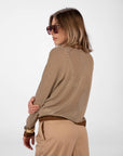 MAGLIA HELENA BRONZO GIALLO
