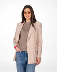GIACCA CHECK ADRIEN ROSA