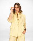 GIACCA HAZEL GIALLO