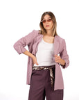GIACCA CHLOE LAVANDA PALLIDO