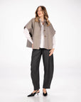 PANTALONE ASAKO PE GRIGIO GESSATO