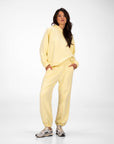 PANTALONE IN FELPA COIMBRA GIALLINO